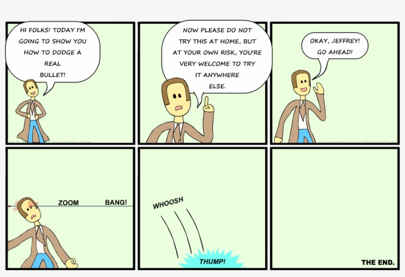 How To Dodge A Bullet - Comics, transparent png
