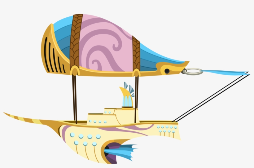 Equestrian Airship S E By Sonofaskywalker On - Little Pony Airship Png, transparent png