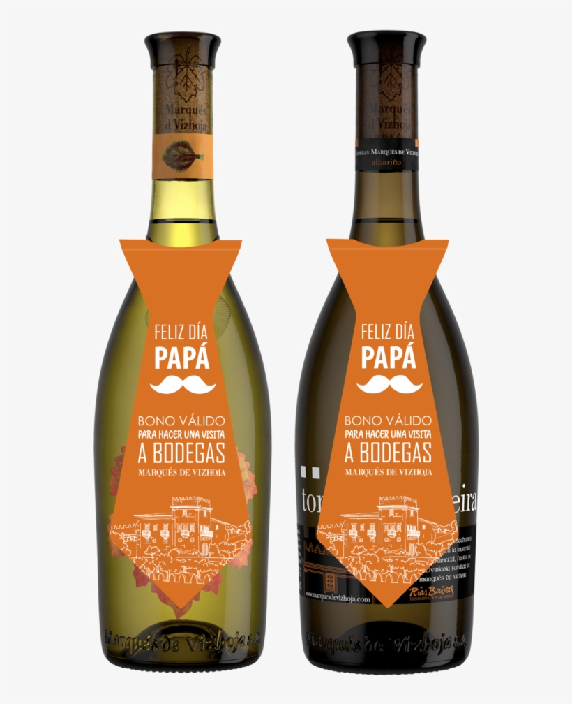 Pack Día Del Padre - Glass Bottle, transparent png