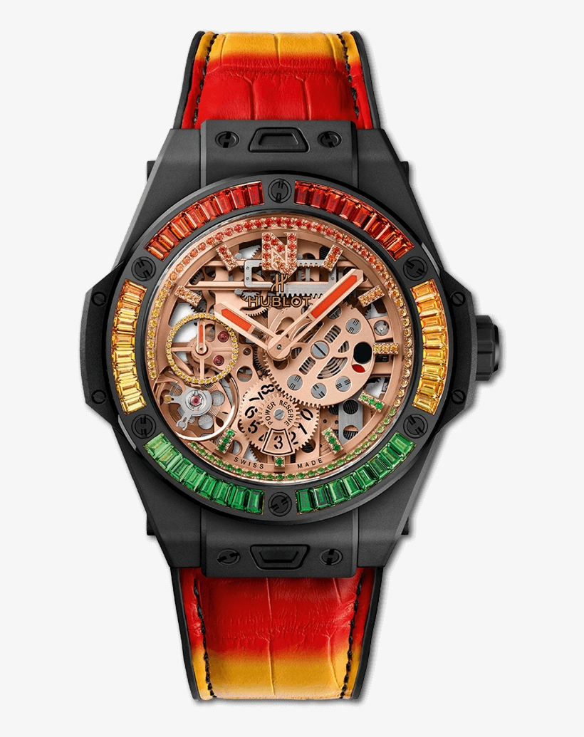 Big Bang Meca-10 “nicky Jam” Ceramic - Hublot Nicky Jam Price, transparent png