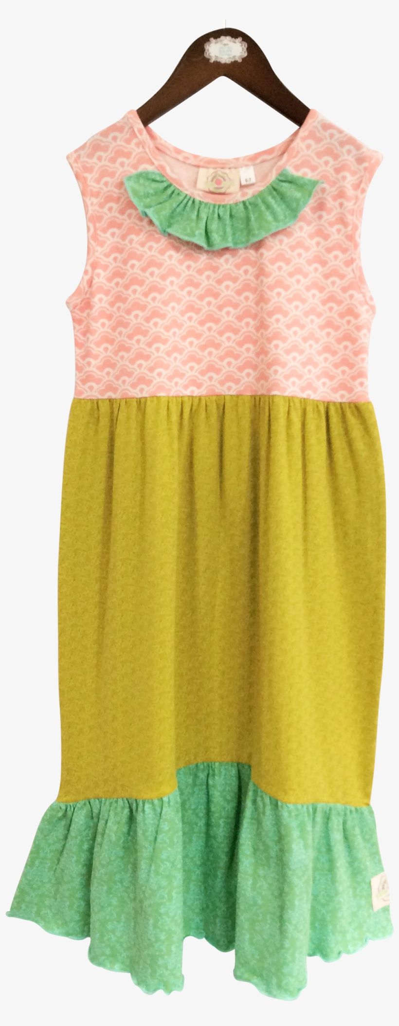Most Wanted Maxi Dress-fan - Day Dress, transparent png