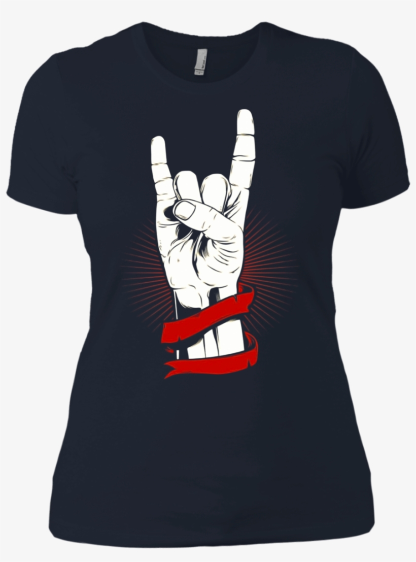 Cool Rock Hand T-shirt & Hoodie - T-shirt, transparent png