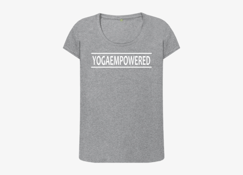 Original Yoga Empowered Yoga T-shirt - Active Shirt, transparent png