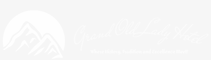 Grand Old Lady Hotel Logo - Calligraphy, transparent png