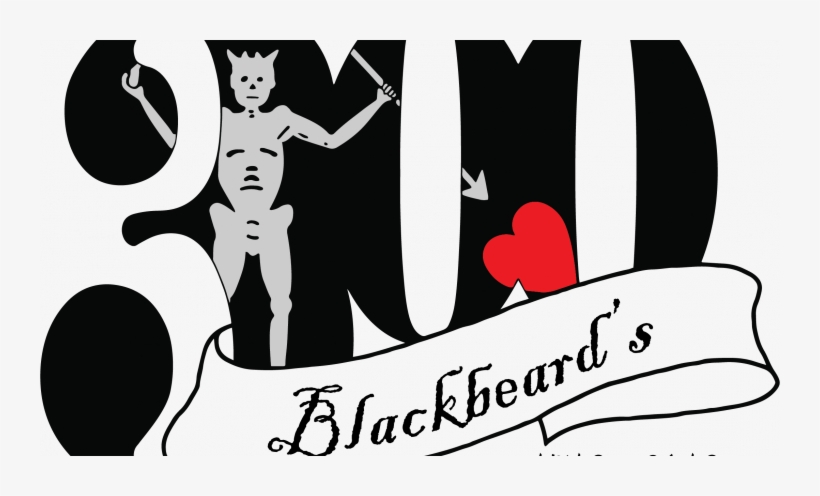 Highway Historical Marker Commemorates The End Of Blackbeard's - Blackbeard Flag, transparent png