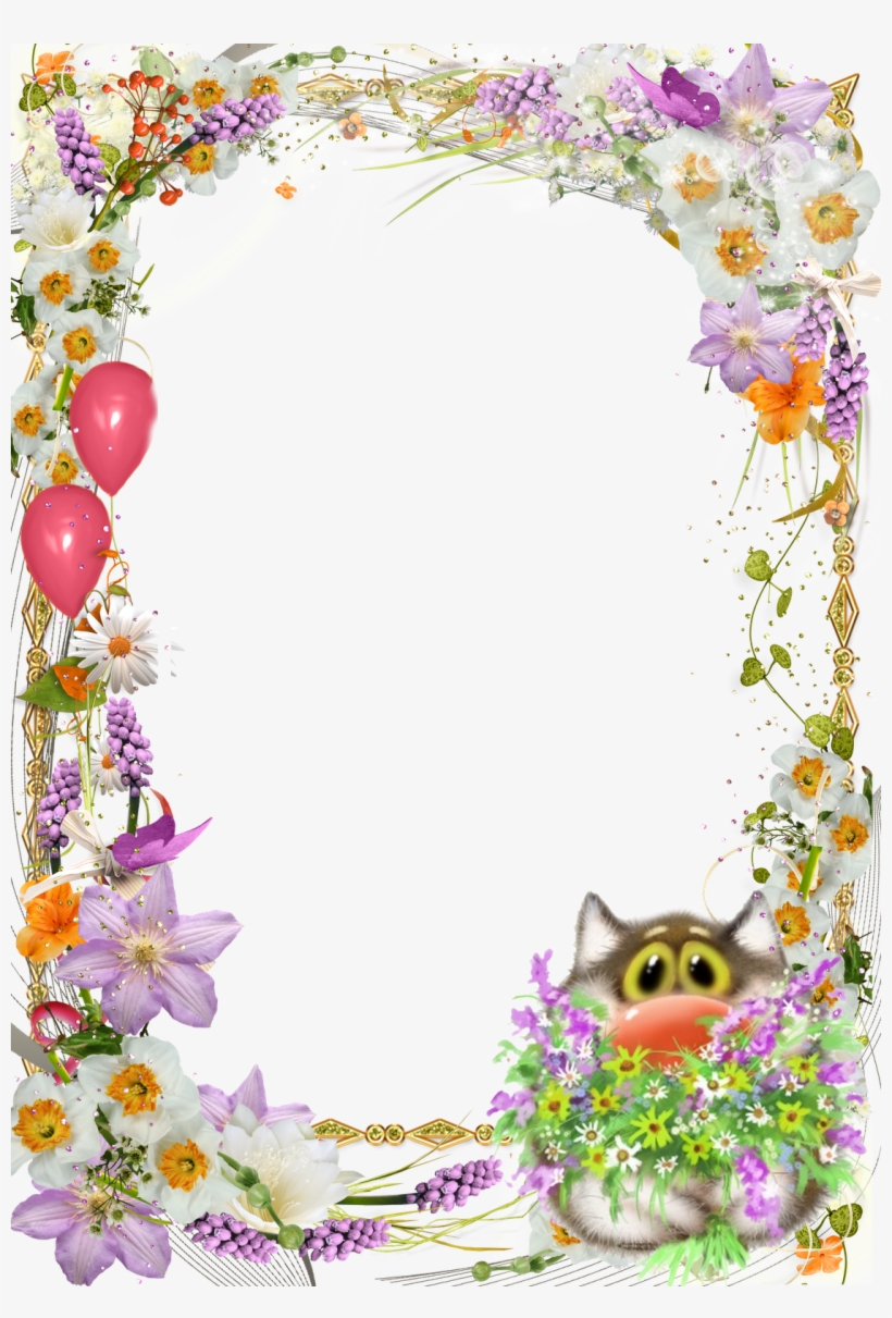 Frames Png Dia Das Mulheres - Картинки С Днем Рождения, transparent png