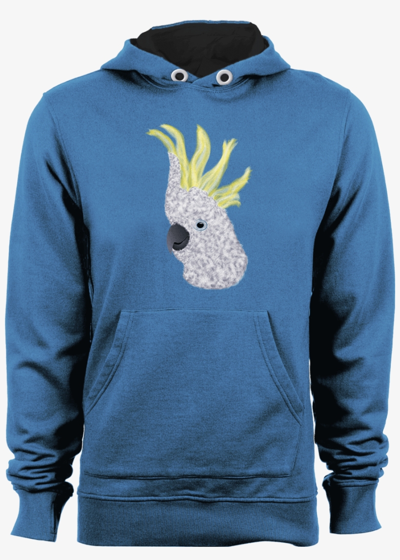 Cockatoo Parrot Hoodie Thumbnail - Thunderdome Hoodie, transparent png