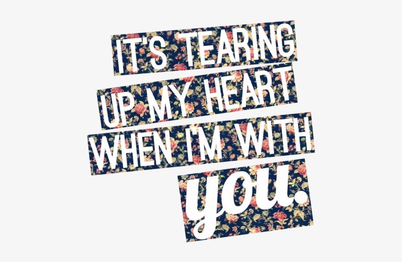 Nsync *nsync N Sync 90s 90's 1990 1990s 1990's Tearing - Nsync Lyrics, transparent png