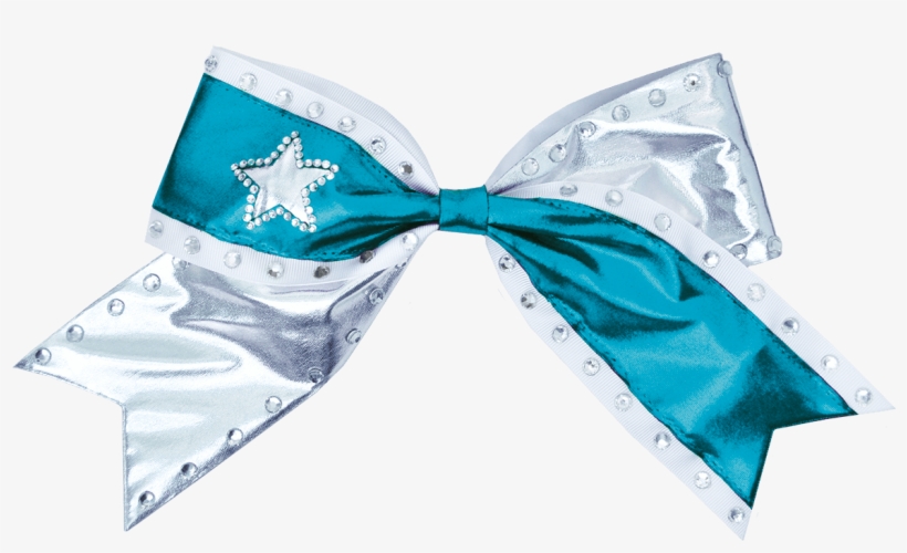 Chassé Jumbo Star Metallic Rhinestone Hair Bow, transparent png