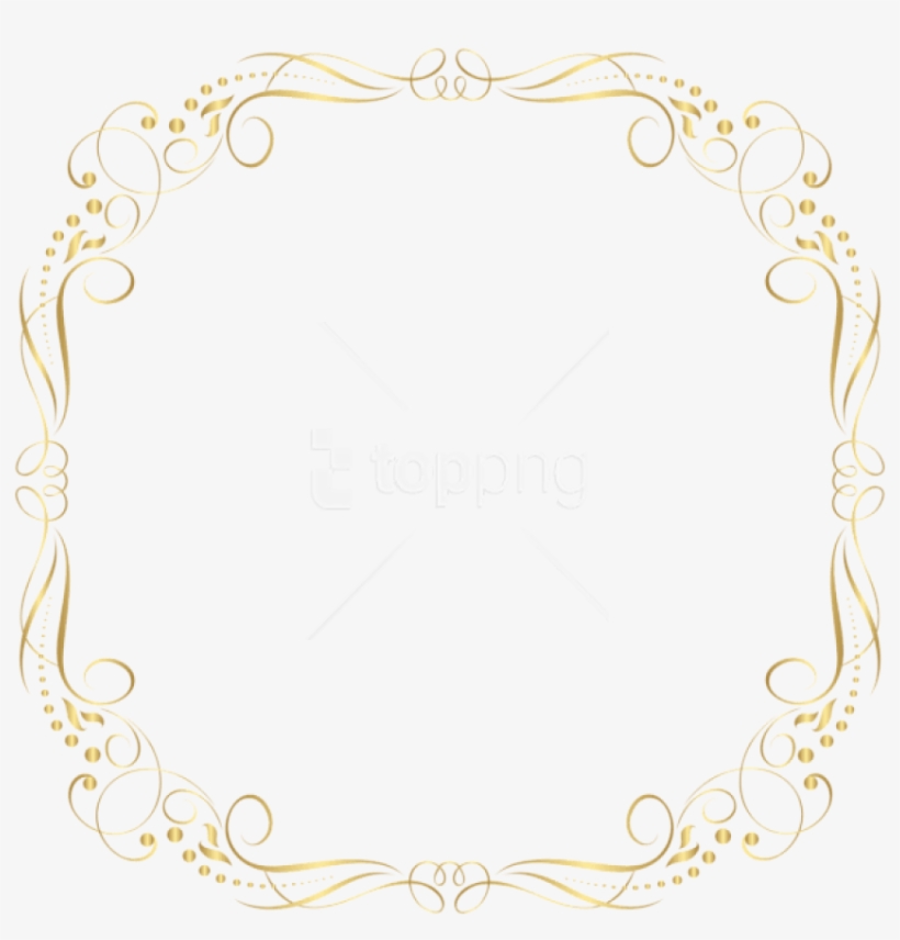Download Border Frame Deco Clipart Png Photo - Circle, transparent png