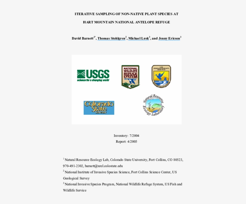 Pdf - United States Fish And Wildlife Service, transparent png