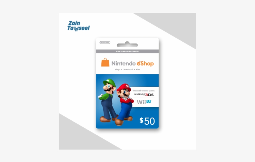 Nintendo Wii 50$ - Tarjetas Para Nintendo Switch, transparent png