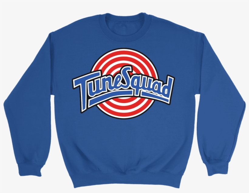 Crewneck Sweatshirt / Royal / S Space Jam Tune Squad - Tune Squad, transparent png