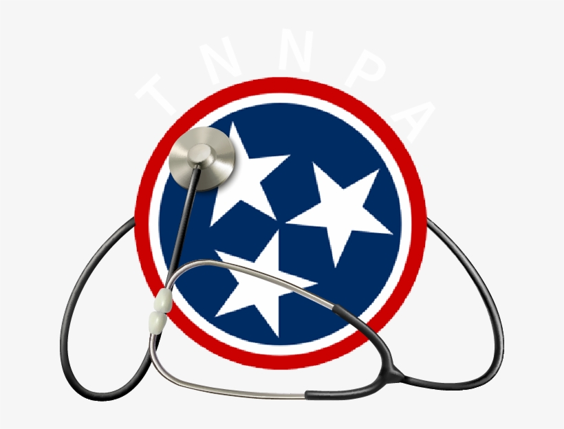Tennessee Nurse Practitioner Association Tennessee State Outline Flag