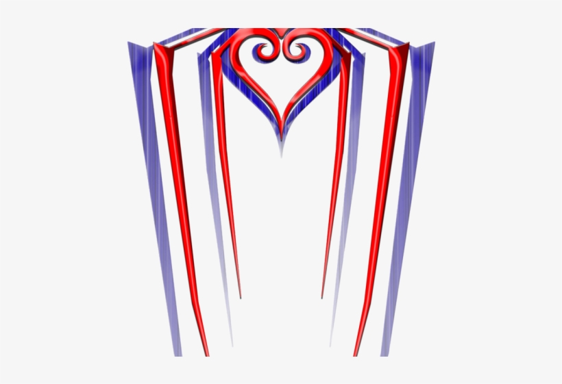 Arachnid Clipart Spiderman Symbol - Heart, transparent png