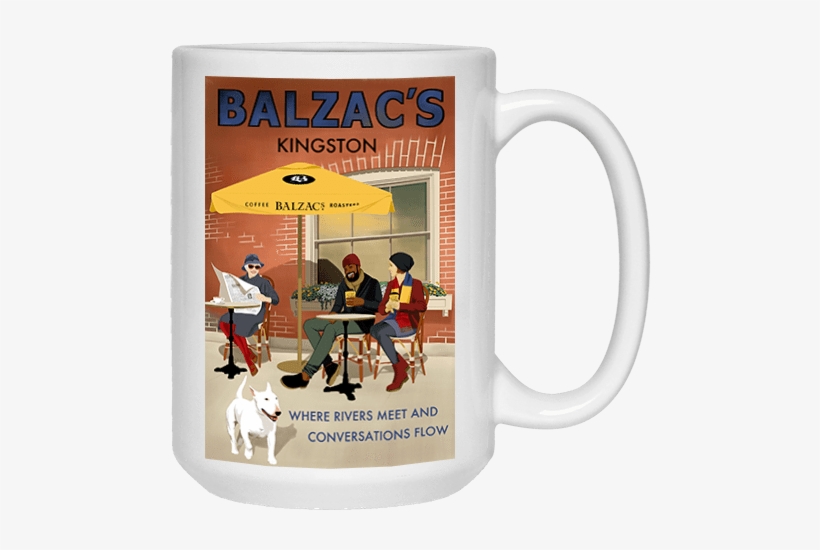Ceramic Coffee Mug 15oz Kingston - Balzac Cup, transparent png