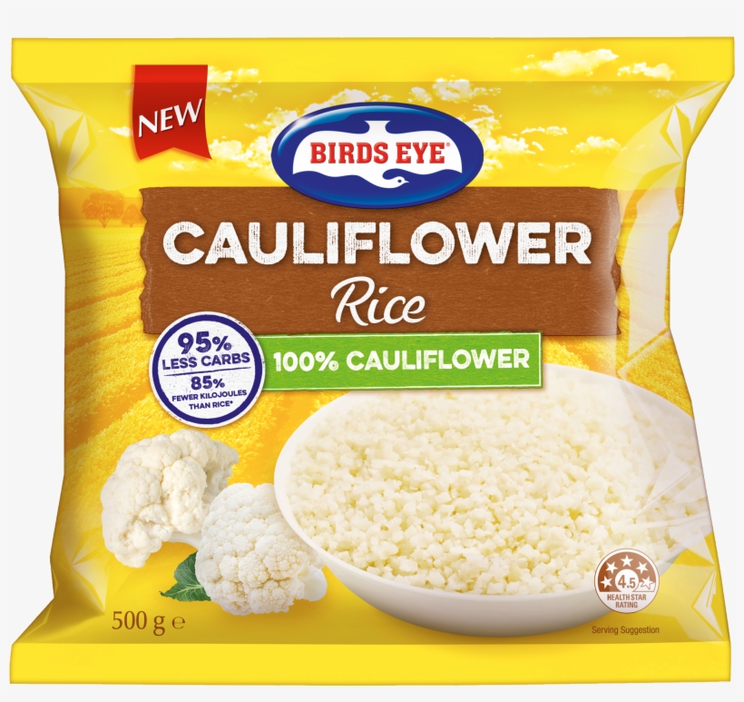 Cauliflower Rice 500g - Birds Eye Cauliflower Rice Australia, transparent png