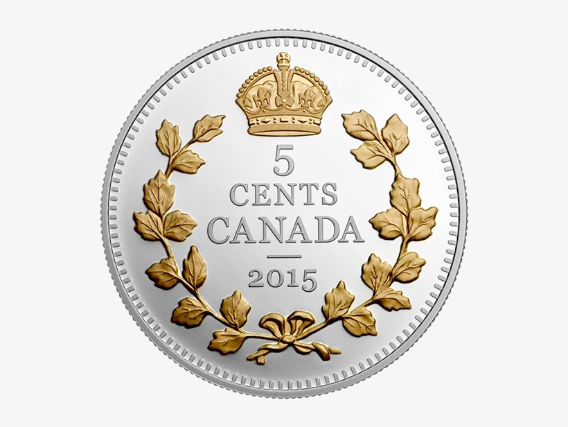Fine Silver Gold-plated Coin Legacy Of The Canadian - Royal Canadian Mint Legacy Of The Nickel, transparent png