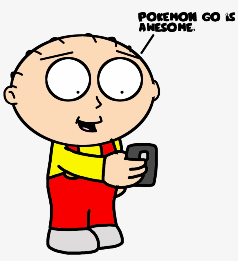Griffin Playing Pokemon - Cartoon, transparent png