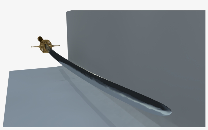 After A Couple Of Minor Changes , David Passed Off - Katana With European Crossguard, transparent png