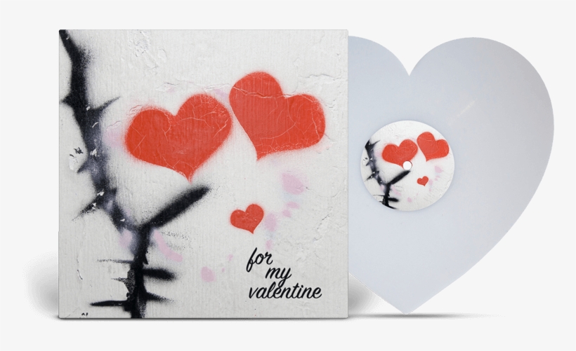 Your Very Own 'white Heart-shaped' Vinyl - Heart, transparent png