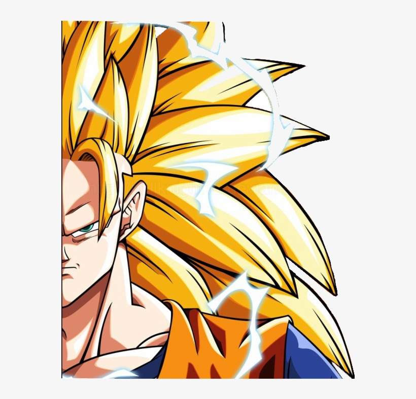 Goku Super Saiyan 3, transparent png