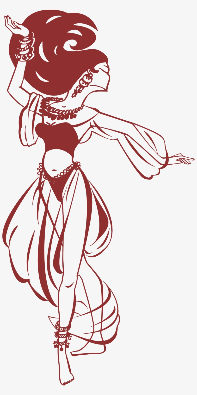 Belly Dancing Logo, transparent png