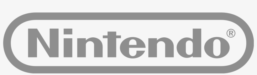Nintendo Logo - Nintendo Logo Grey Png, transparent png