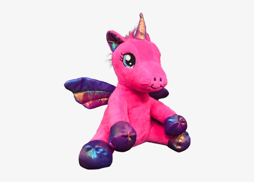 Baby Nova Pink Winged Unicorn - Stuffed Toy, transparent png