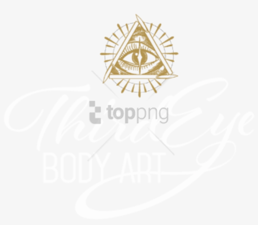 Free Png Small 3rd Eye Tattoo Png Image With Transparent - Calligraphy, transparent png