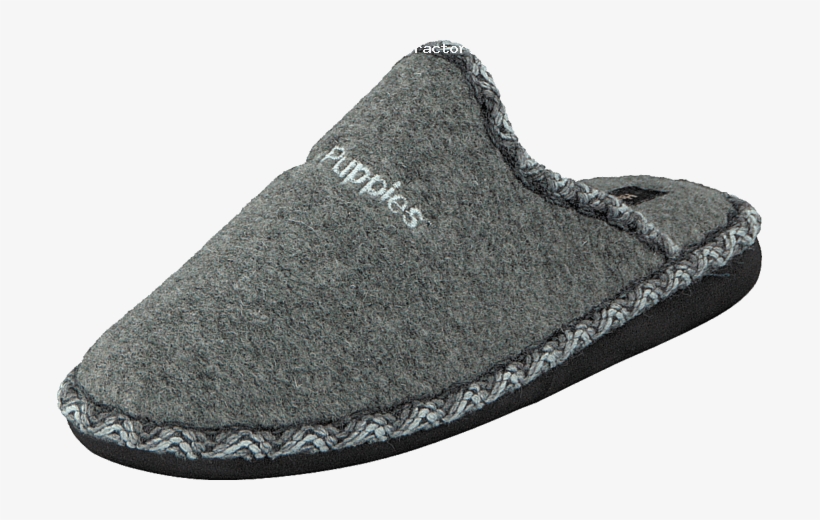 Hush Puppies Slipper Gry 51867-01 Womens Textile Synthetic - Slip-on Shoe, transparent png