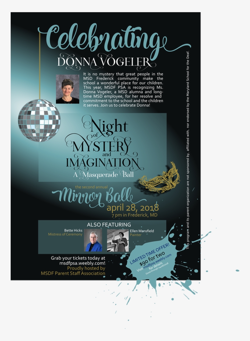 Mirror Ball - Flyer, transparent png