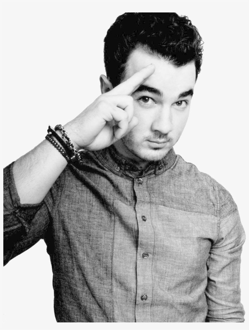 Kevin Jonas Hot - Kevin Jonas Black And White, transparent png