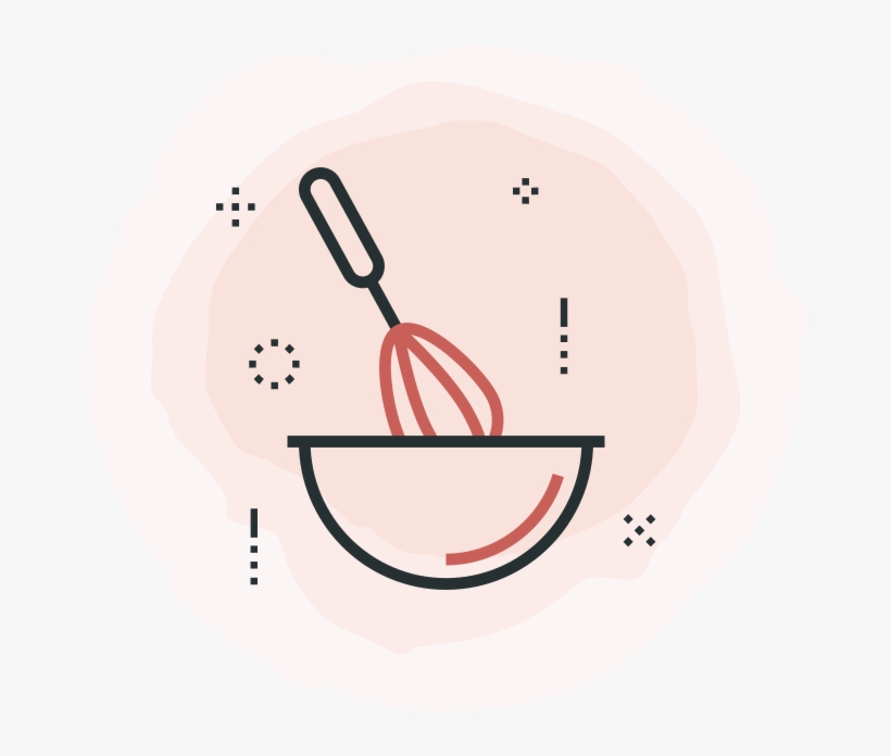 Sweetened Whipped Cream Krumkake Filling - Circle, transparent png