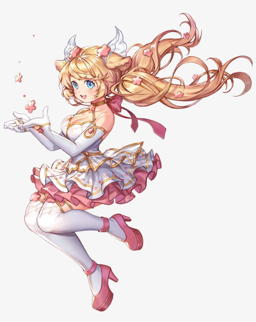 Rodina Has Flower Shaped Prints That Doesn't Allow - Rodina Kings Raid, transparent png