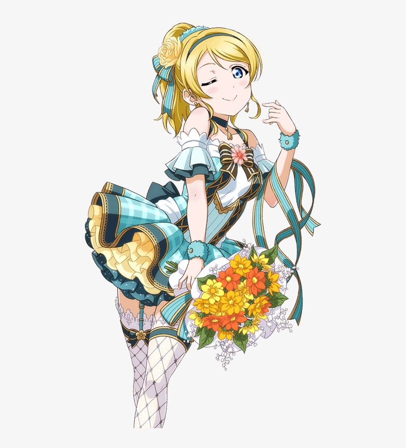 Transparent - Idolized - Love Live Flower Bouquet Cosplay, transparent png