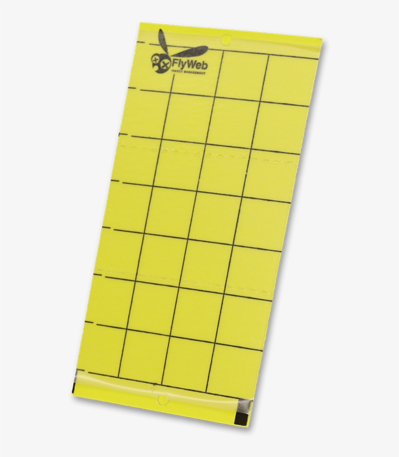 Flyweb Insect Monitor Cards - Plastic, transparent png