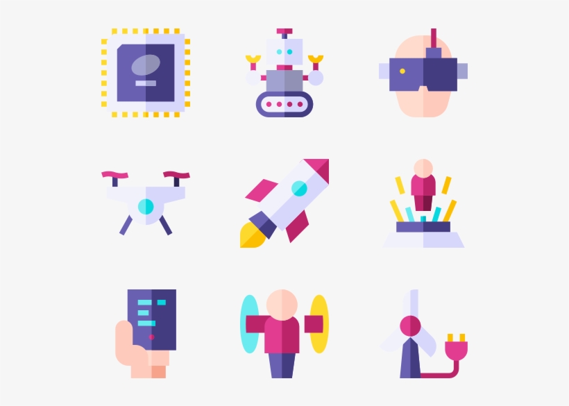 Futuristic Technology, transparent png