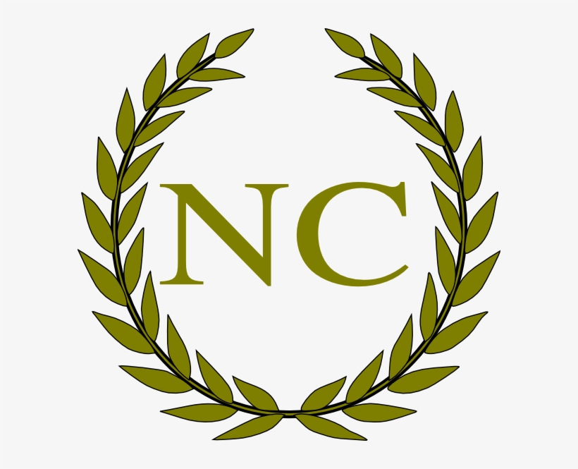 Jpg Royalty Free Stock Monogram Clip Art At Clker Com - Circle Vector Leaf Logo, transparent png
