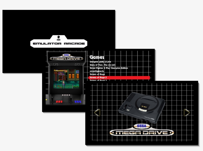 Emulator Arcade 2 (with Retro Border) See Revisions - Gadget, transparent png