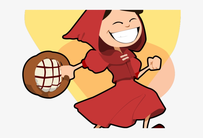 Fairy Tail Clipart Happy Form - Little Red Riding Hood Png, transparent png
