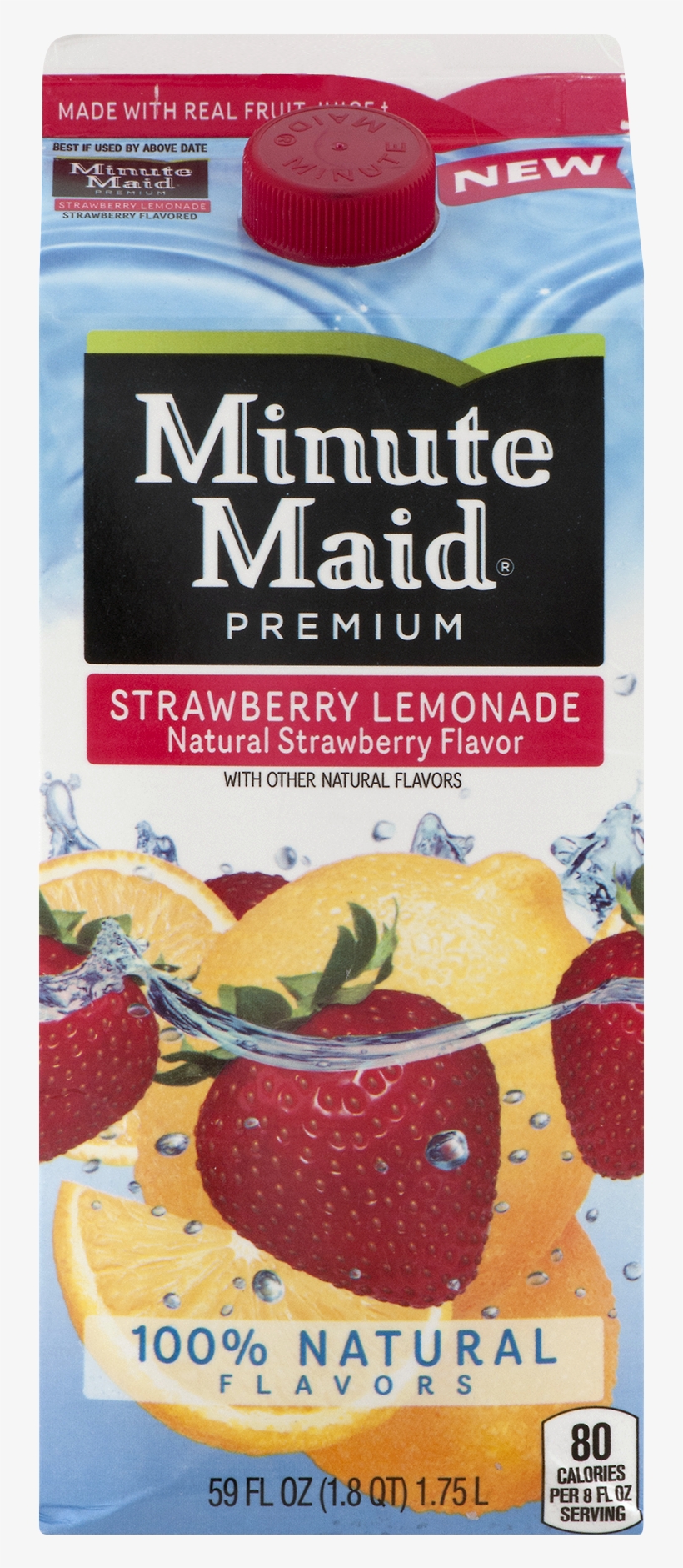 Minute Maid Strawberry Lemonade, transparent png