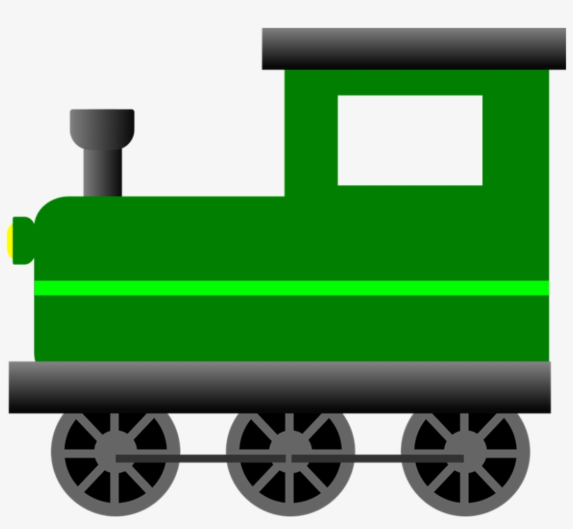 823 X 720 6 - Green Train Clip Art, transparent png
