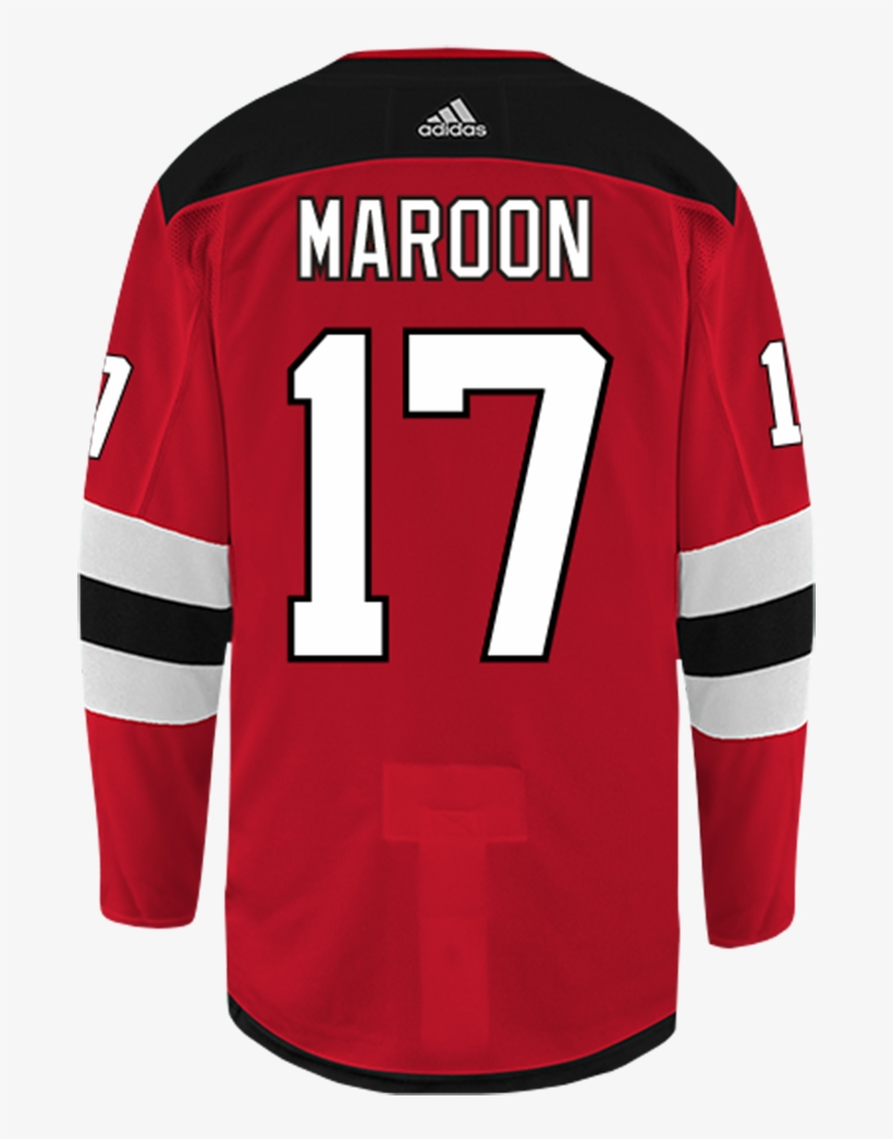 Patrick Maroon New Jersey Devils - Adidas, transparent png