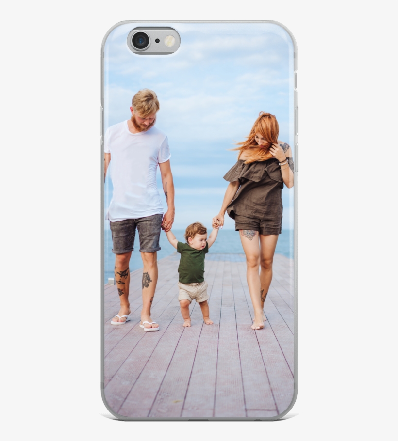 Custom Iphone 6 Plus Case - Holding Hands, transparent png