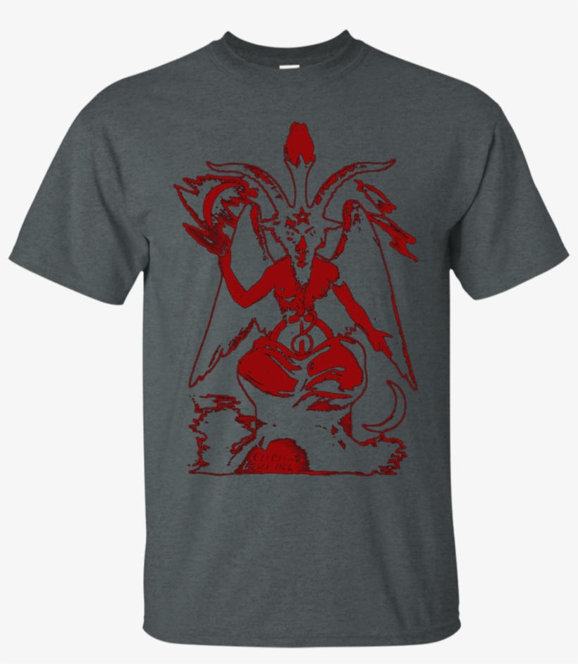 Red Baphomet Black Magic Satanic Devil Apparel, transparent png