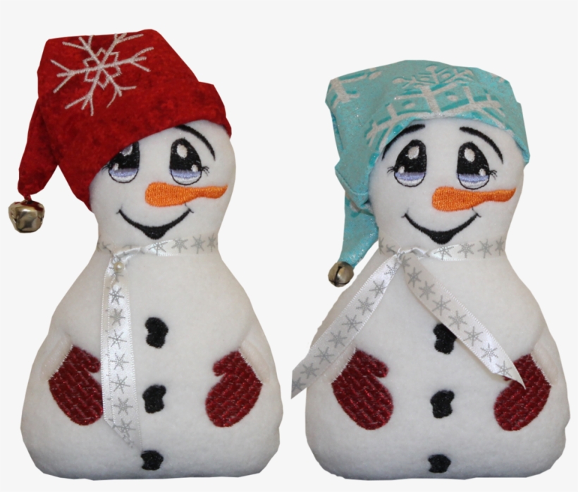 Ith Snowman Stuffie And Hat - Stuffed Toy, transparent png