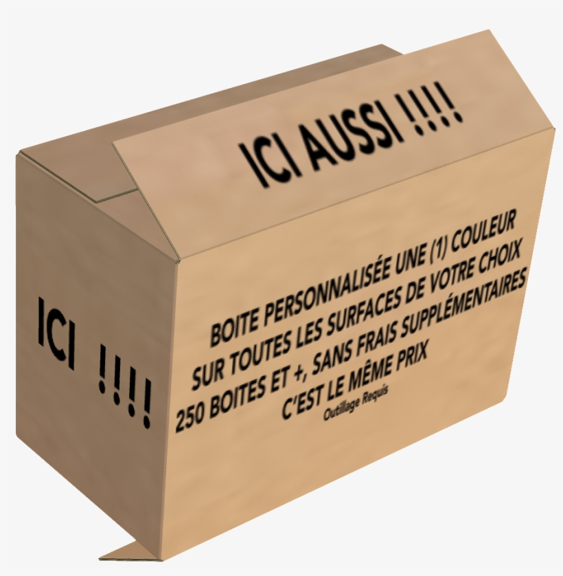 Boites De Carton - Boite En Carton De Couleur, transparent png