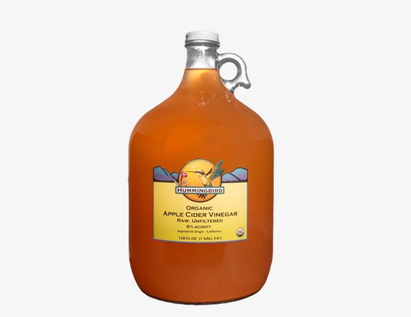 Vinegar, Apple Cider, Raw, Unfiltered - Hummingbird, transparent png