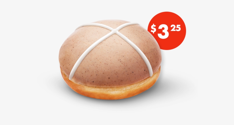 Unglazed Yeast Shell Dipped In A Cinnamon White Choc - Macaroon, transparent png